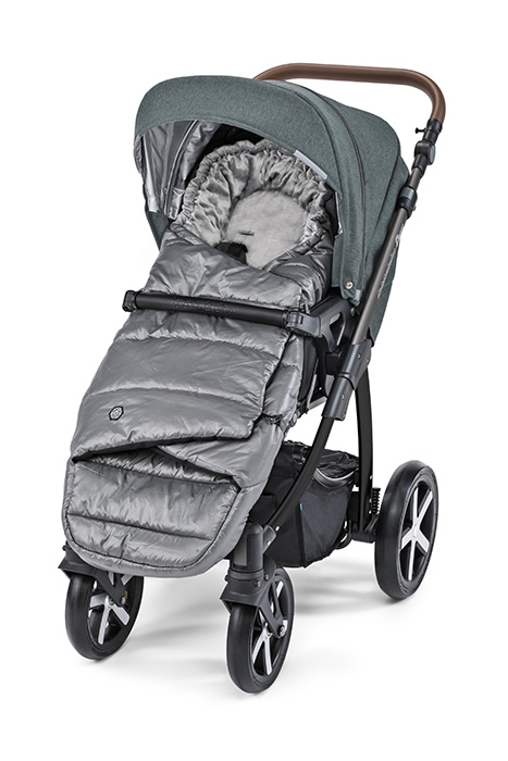śpiworek w zestawie z wózkiem babydesign husky 